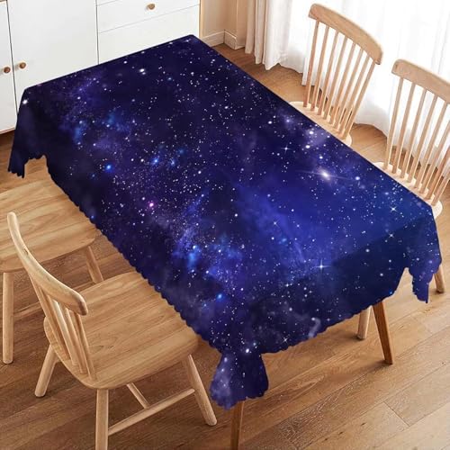 Pechiwuo Tischdecke Outdoor Sternenhimmel Wetterfest Tischdecke Abwaschbar 3D Himmelskörper Tischdecken Polyester Wasserdicht Tischwäsche für Garten Küche Party Biertisch, 90x90 cm 766v Pechiwuo Tischdecke Outdoor Sternenhimmel Wetterfest Tischdecke Abwaschbar 3D Himmelskörper Tischdecken Polyester Wasserdicht Tischwäsche für Garten Küche Party Biertisch, 90x90 cm 766v von Pechiwuo