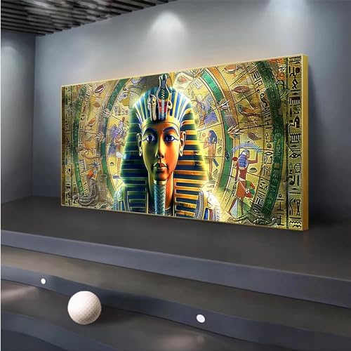 Diamond Painting Ägypten Malen Nach Zahlen Erwachsene 5D Diamant Painting Bilder Kinder, DIY Diamond Painting Pharao Dimondpaintin Groß XXL Full Drill Cross Stickerei für Home Wanddeko Gifts 50x115cm Diamond Painting Ägypten Malen Nach Zahlen Erwachsene 5D Diamant Painting Bilder Kinder, DIY Diamond Painting Pharao Dimondpaintin Groß XXL Full Drill Cross Stickerei für Home Wanddeko Gifts 50x115cm von Peepezo