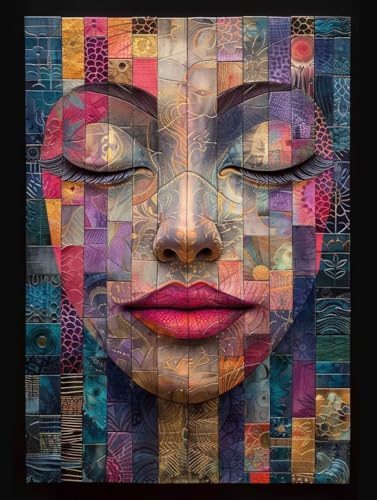 Diamond Painting Abstrakt Diamond Painting Erwachsene Groß XXL 60x80cm Diamant Painting Bilder Set, 5D Diamond Painting Frau, DIY Cross Stickerei Diamond-Painting Basteln, Wandzimmer Deko Geschenk 6-4 Diamond Painting Abstrakt Diamond Painting Erwachsene Groß XXL 60x80cm Diamant Painting Bilder Set, 5D Diamond Painting Frau, DIY Cross Stickerei Diamond-Painting Basteln, Wandzimmer Deko Geschenk 6-4 von Peepezo