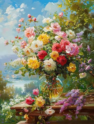 Diamond Painting Blumen Diamant Painting Bilder Erwachsene Landschaft Diamond Painting Groß XXL 60x80cm Diamond Painting Set, 5D Diamond Art Stickerei Kreuzstich Basteln Painting, Home Wand Décor 9-j Diamond Painting Blumen Diamant Painting Bilder Erwachsene Landschaft Diamond Painting Groß XXL 60x80cm Diamond Painting Set, 5D Diamond Art Stickerei Kreuzstich Basteln Painting, Home Wand Décor 9-j von Peepezo