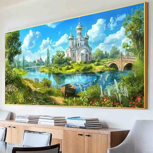 Diamond Painting Boot Diamond Painting Erwachsene groß xxl 40x80cm Diamant Painting Bilder Set, 5D Diamond Painting Baum, DIY Cross Stickerei Diamond-Painting Basteln für Wandzimmer Deko Geschenk R-0 Diamond Painting Boot Diamond Painting Erwachsene groß xxl 40x80cm Diamant Painting Bilder Set, 5D Diamond Painting Baum, DIY Cross Stickerei Diamond-Painting Basteln für Wandzimmer Deko Geschenk R-0 von Peepezo