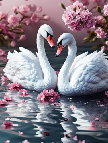 Malen Nach Zahlen Schwan Malen Nach Zahlen Erwachsene ohne Rahmen Blume Paint by Numbers Mit 3 - Pinseln und Acrylfarbe Kreativ Set für Erwachsene Anfänger, Home Haus Deko Geschenke 50x65cm -r482 Malen Nach Zahlen Schwan Malen Nach Zahlen Erwachsene ohne Rahmen Blume Paint by Numbers Mit 3 - Pinseln und Acrylfarbe Kreativ Set für Erwachsene Anfänger, Home Haus Deko Geschenke 50x65cm -r482 von Peepezo