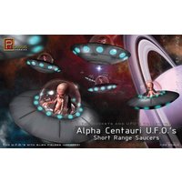 Alpha Centauri UFO (2 per Box) von Pegasus Hobbies