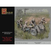 German 75mm 1e IG18 Infantry Gun with Crew von Pegasus Hobbies