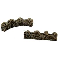 Sandbags 28 mm bemalt Sandbags 28 mm bemalt von Pegasus Hobbies