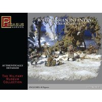 WWII: Russische Infanterie in grünen Mänteln von Pegasus Hobbies