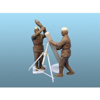 WWII: Russischer Mörser, Set mit Mörser und Figuren in Sommeruniform von Pegasus Hobbies