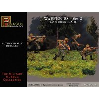 Waffen SS 1943 WWII German Figures Set 2 von Pegasus Hobbies