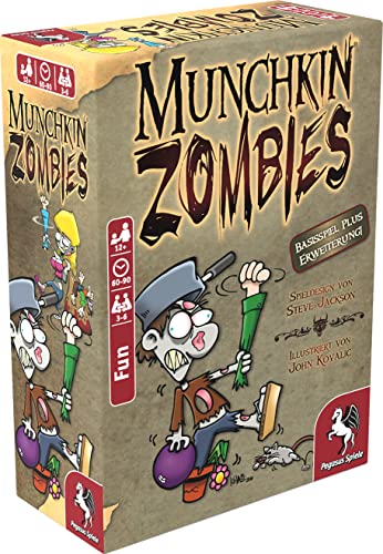Pegasus Spiele 17138G - Munchkin Zombies 1+2 Pegasus Spiele 17138G - Munchkin Zombies 1+2 von Pegasus Spiele