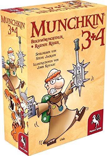 Pegasus Spiele 17224G - Munchkin 3+4 & Spiele 17222G - Munchkin 1+2 Pegasus Spiele 17224G - Munchkin 3+4 & Spiele 17222G - Munchkin 1+2 von Pegasus Spiele