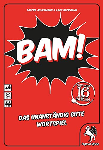 Pegasus Spiele 18300G - BAM! - Das unanständig gute Wortspiel von Pegasus Spiele