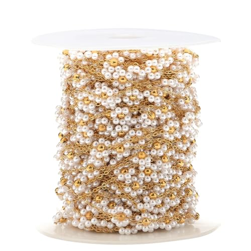 1 Meter Edelstahl-Perlen, geflochtene Blumen, flache Gliederketten für Kunsthandwerk, Halsketten, Fußkettchen, Zubehör, DIY-Schmuckherstellung 1 Meter Edelstahl-Perlen, geflochtene Blumen, flache Gliederketten für Kunsthandwerk, Halsketten, Fußkettchen, Zubehör, DIY-Schmuckherstellung von Pegsmio