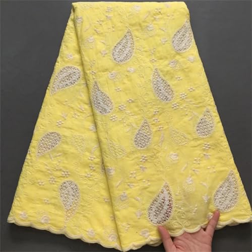 Baumwollspitzenstoff, weicher Schweizer Voile, Stickerei, Spitzenstoff, afrikanisch, für Damen, Geburtstagsparty, Kleider von Pegsmio