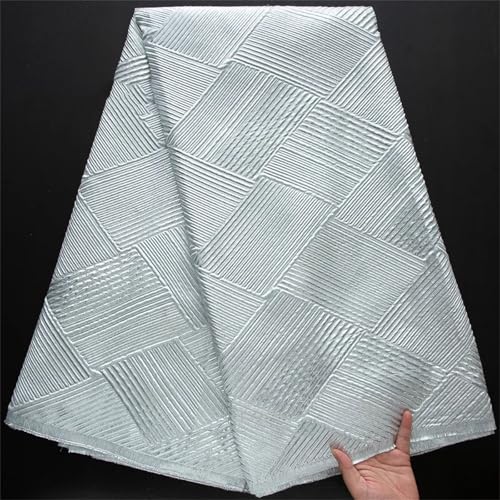 Brokat-Spitzenstoffe, afrikanischer französischer Damast, vergoldete Spitze, nigerianischer strukturierter Stoff für Damen, Hochzeitskleider von Pegsmio