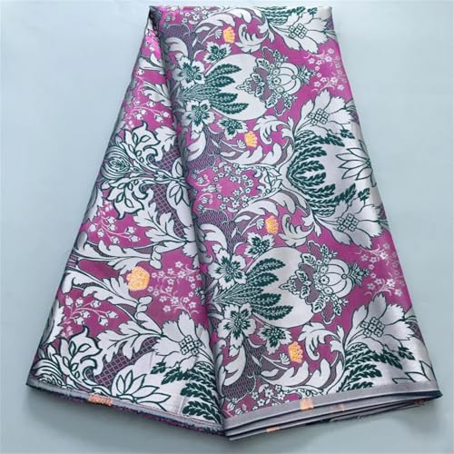 Damast-Spitzenstoffe, 4,5 m, afrikanischer Luxus-Druck, strukturierter Brokat, DIY, Nähen für nigerianische Frauen, Hochzeitskleider von Pegsmio
