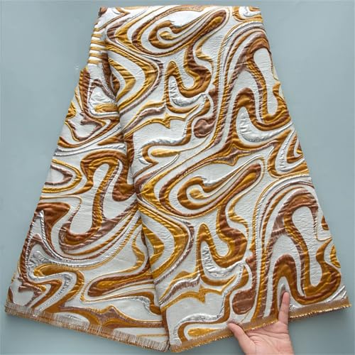 Französische afrikanische Brokatspitze, nigerianischer Damast, strukturierte Spitzenstoffe zum Nähen von Damen-Partykleidern Französische afrikanische Brokatspitze, nigerianischer Damast, strukturierte Spitzenstoffe zum Nähen von Damen-Partykleidern von Pegsmio