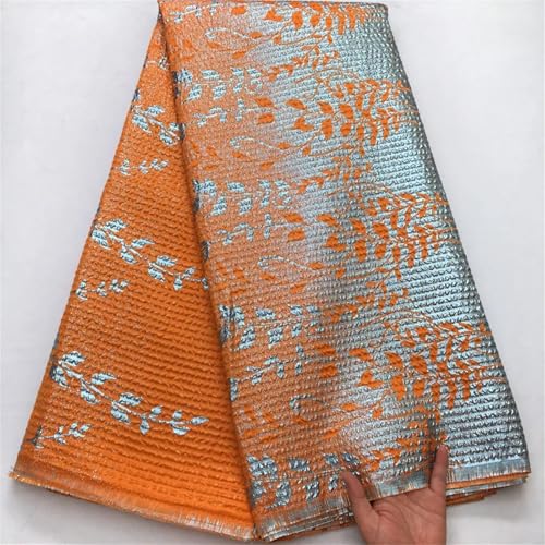 Französischer Brokat-Spitzenstoff, afrikanische strukturierte Spitze, Damast-Spitzenmaterial für Damenkleid von Pegsmio