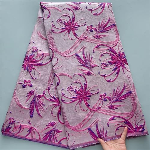 Französischer Brokatspitzenstoff, afrikanische strukturierte, vergoldete Spitzenstoffe für Damen, Partykleid Französischer Brokatspitzenstoff, afrikanische strukturierte, vergoldete Spitzenstoffe für Damen, Partykleid von Pegsmio