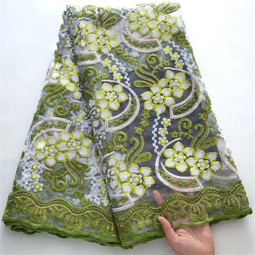 Französischer Netz-Tüll-Spitzenstoff, afrikanische Pailletten, Netz, Spitzenstoff für Frauen, Party, DIY-Kleid Französischer Netz-Tüll-Spitzenstoff, afrikanische Pailletten, Netz, Spitzenstoff für Frauen, Party, DIY-Kleid von Pegsmio