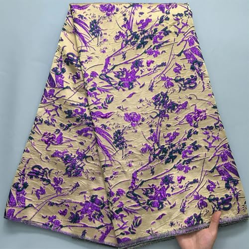Strukturierter Tüll-Spitzenstoff aus französischem Brokat, afrikanische Vergoldung, Satin-Spitze für Frauen, Hochzeit von Pegsmio
