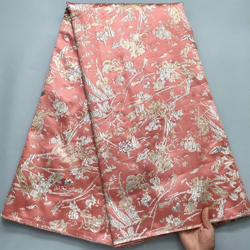 Strukturierter Tüll-Spitzenstoff aus französischem Brokat, afrikanische Vergoldung, Satin-Spitze für Frauen, Hochzeit von Pegsmio