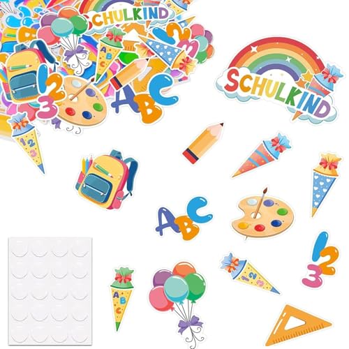 60Stück Tischdeko Einschulung Deko Konfetti Bunt,Streudeko Einschulung Schultüte ABC 123 Schulkind Tischdekoration Schulanfang Deko Konfetti für Schuleinführung Schulanfang Mädchen Junge 60Stück Tischdeko Einschulung Deko Konfetti Bunt,Streudeko Einschulung Schultüte ABC 123 Schulkind Tischdekoration Schulanfang Deko Konfetti für Schuleinführung Schulanfang Mädchen Junge von Pejlnd