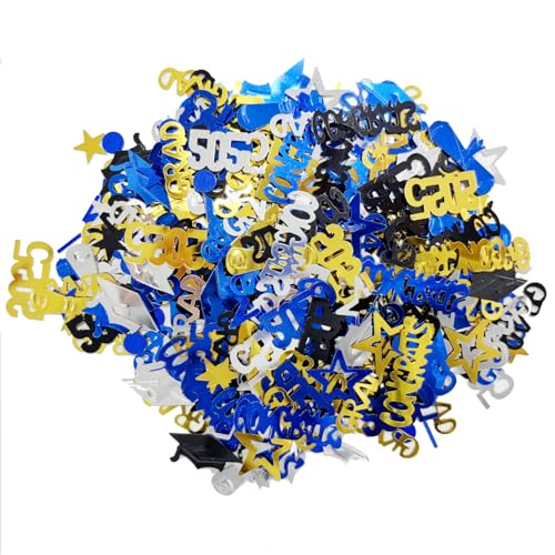 Konfetti Streudeko Graduation Deko 2025,15g Abschluss Deko Konfetti Tischdeko Glitzer Blau Schwarz Gold Silber,Prüfung Bestanden Doktorhut Konfettie für Congratulations Grad Abitur 2025 Deko Streudeko Konfetti Streudeko Graduation Deko 2025,15g Abschluss Deko Konfetti Tischdeko Glitzer Blau Schwarz Gold Silber,Prüfung Bestanden Doktorhut Konfettie für Congratulations Grad Abitur 2025 Deko Streudeko von Pejlnd