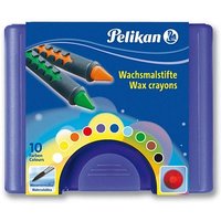 Pelikan 655/10 Wachsmalstifte farbsortiert, 10 St. Pelikan 655/10 Wachsmalstifte farbsortiert, 10 St. von Pelikan