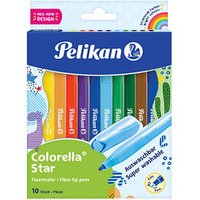 Pelikan Colorella Star C302 Filzstifte farbsortiert, 10 St. von Pelikan