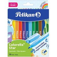 Pelikan Colorella Star C302 Filzstifte farbsortiert, 10 St. Pelikan Colorella Star C302 Filzstifte farbsortiert, 10 St. von Pelikan