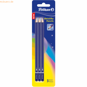 10 x Pelikan Bleistift HB VE=3 Stück Blister 10 x Pelikan Bleistift HB VE=3 Stück Blister von Pelikan