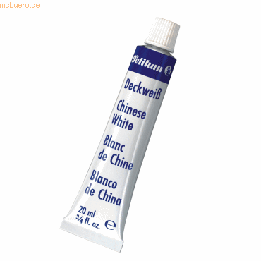 10 x Pelikan Deckweiß Tube mit 20ml 10 x Pelikan Deckweiß Tube mit 20ml von Pelikan