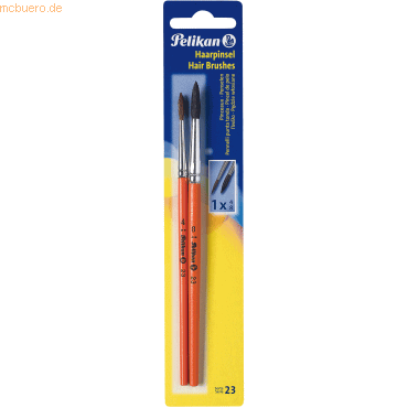 10 x Pelikan Pinsel S 23 Gr. 4/8 Blister von Pelikan