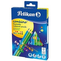 12 Pelikan Combino Buntstifte farbsortiert von Pelikan