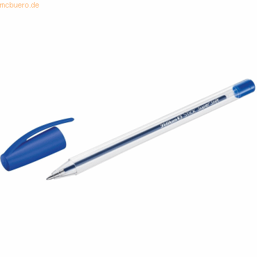 12 x Pelikan Kugelschreiber Stick K86s super soft blau von Pelikan