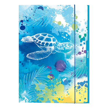 5 x PELIKAN Sammelmappe Schildkröte - A3 mit Hochglanzeffekt. von Pelikan