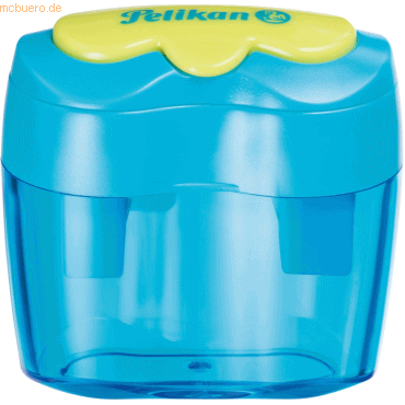 5 x Pelikan Doppeldosenspitzer Flower AF blau 40x48x40mm 5 x Pelikan Doppeldosenspitzer Flower AF blau 40x48x40mm von Pelikan
