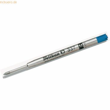 5 x Pelikan Kugelschreibermine 337 M blau von Pelikan