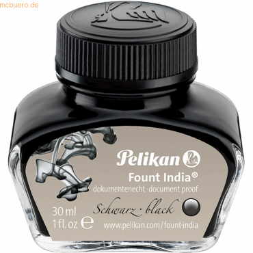 Pelikan Tusche Fount India schwarz 30ml von Pelikan