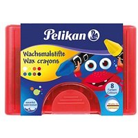 Pelikan 665/8 Wachsmalstifte farbsortiert, 8 St. Pelikan 665/8 Wachsmalstifte farbsortiert, 8 St. von Pelikan