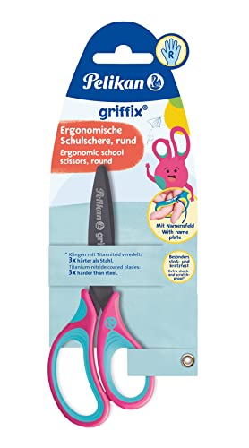 Griffix Schere abgerundet Lovely Pink von Pelikan