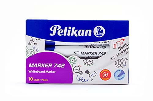 Marker 742 Pelikan Daunen, Blau, 10 Stück von Pelikan