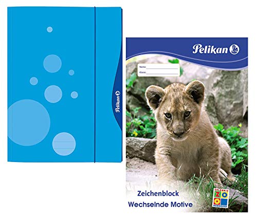 Pelikan 237635 Sammelmappe Quick Open blau, A3 + Block Pelikan 237635 Sammelmappe Quick Open blau, A3 + Block von Pelikan