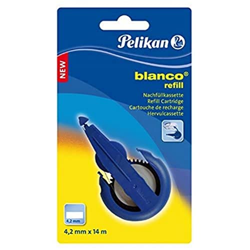 Pelikan 338848 blanco Nachfüller für Korrekturroller: blanco® B913B, 14m x 4,2mm, 1 Stück von Pelikan