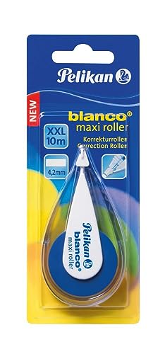 Pelikan 340323 blanco Korrekturband Maxi, 10m x 4,2mm, 1 Stück Pelikan 340323 blanco Korrekturband Maxi, 10m x 4,2mm, 1 Stück von Pelikan