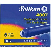 Pelikan 4001 TP/6 Tintenpatronen für Füller königsblau 6 St. von Pelikan