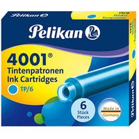 Pelikan 4001 TP/6 Tintenpatronen für Füller türkis 6 St. Pelikan 4001 TP/6 Tintenpatronen für Füller türkis 6 St. von Pelikan