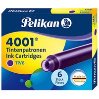Pelikan 4001 TP/6 Tintenpatronen für Füller violett 6 St. von Pelikan
