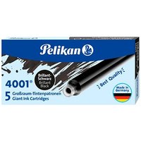 Pelikan 4001 Tintenpatronen für Füller brillant-schwarz 5 St. Pelikan 4001 Tintenpatronen für Füller brillant-schwarz 5 St. von Pelikan