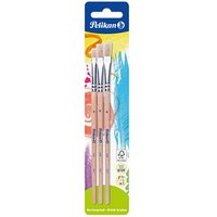 Pelikan 613F Pinsel-Set Größe 4, 6, 8, 3-teilig von Pelikan